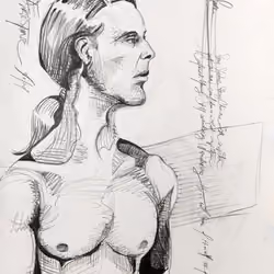 Waiting For His Lover (1/1 Digital & Physical Art)