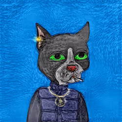 Gutter Cat #0075
