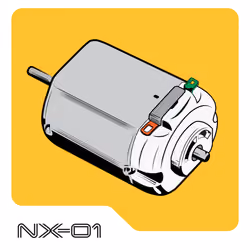WHITE MOTOR NX-01 #09