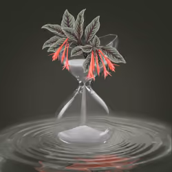 Firecracker Flowerglass