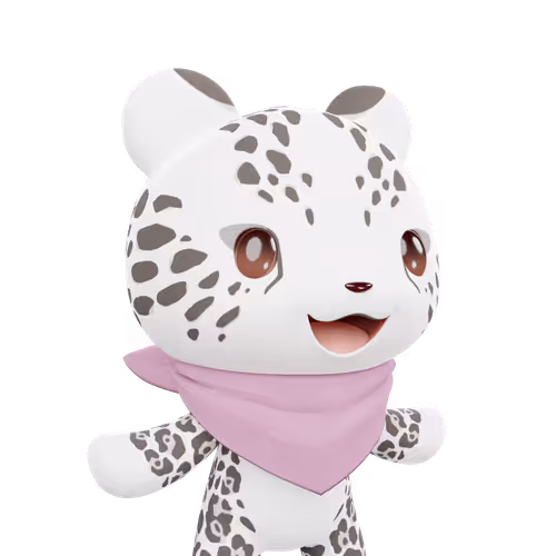3D LEELEE-Snow leopard-Normal-#00552