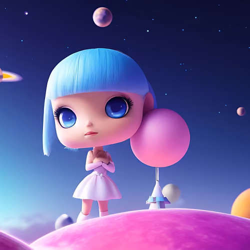 [CUTE GIRL OUTER SPACE] - MIXED COLLECTION [NFT.11]