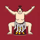 Sumo wrestling collection