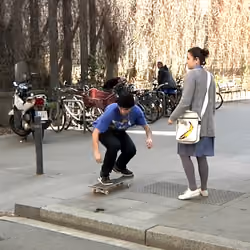 Street Gap Hardflip, Barcelona