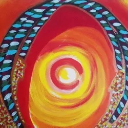 The eye of intentions - Water - success, happiness, wealth, prosperity