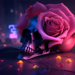 Rosy Skull II