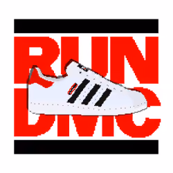 RUN DMC x Adidas Superstar 1 of 2