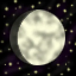 Waxing Gibbous Moon