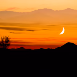 Crescent Sunset