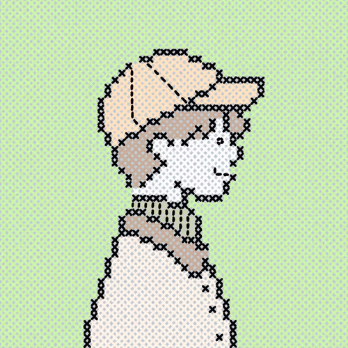 city boy #26 embroidery-art
