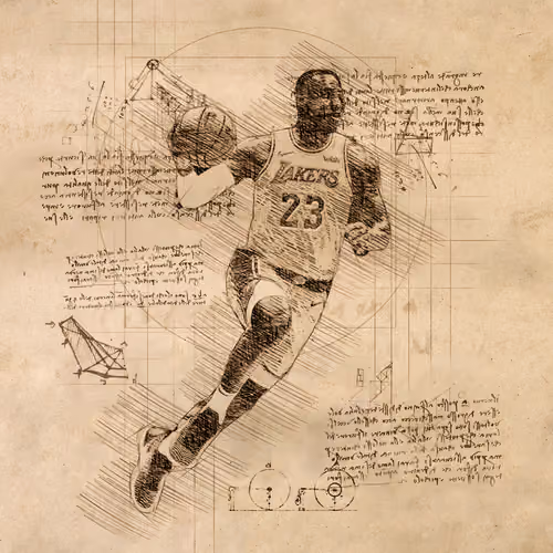 Da Vinci #138 - Lebron James