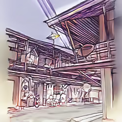 Old Traditional Market Angsila 