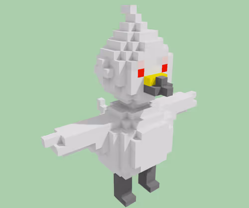 Dancing Voxel Fighters