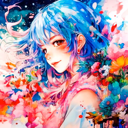 flower  bloom AKiKA #016