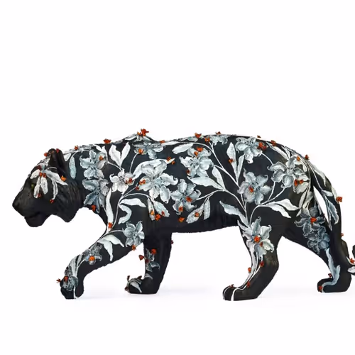 Tiger And Art