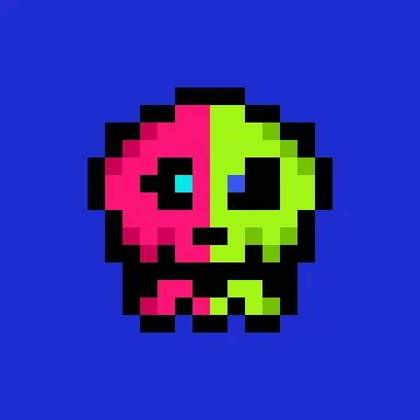 Kawaii SKULL #7053