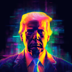 NFT CryptoTr@mp 2077: Vote or Lose #14