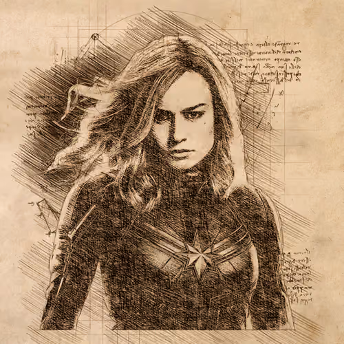 Da Vinci #116 - Captain Marvel