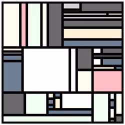 generative mondrian#130
