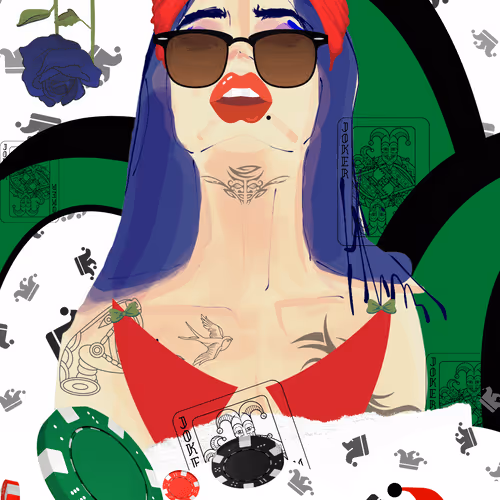 D&F POKER FACE B2