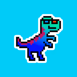 PixelSaurus Rex #0281