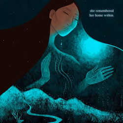 She Remembered Her Home Within
