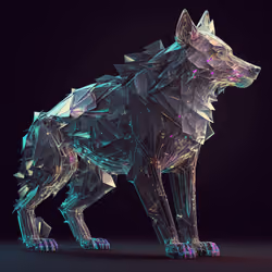 CyberGlass Wolf