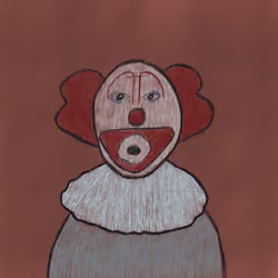 Drawing 2: Not your typical clown! 