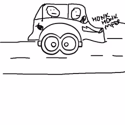 mfer on the highway