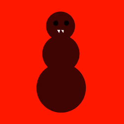 Snowman in Color #12