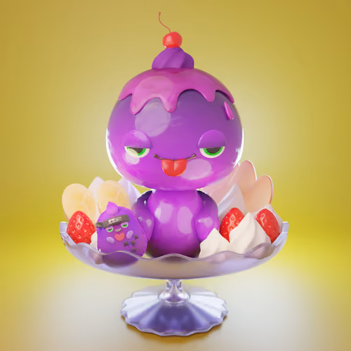 CNPcake #00093 Mitama-Grape