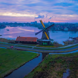 Windmills at the Zaanse Schans