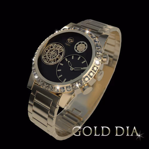 Digiart NFT Gold Dia Watch