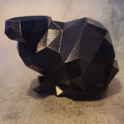 freakshow bunny 3d art