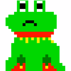 sad frog