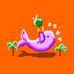 Colorful fishes pixel#18