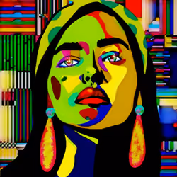 Woman Pop Art #3
