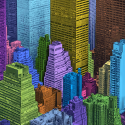 Colorful Manhattan