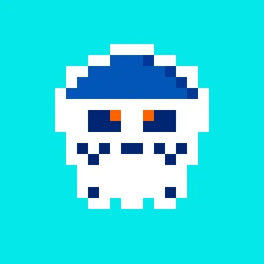 Kawaii SKULL #9107