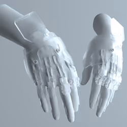 clay hands