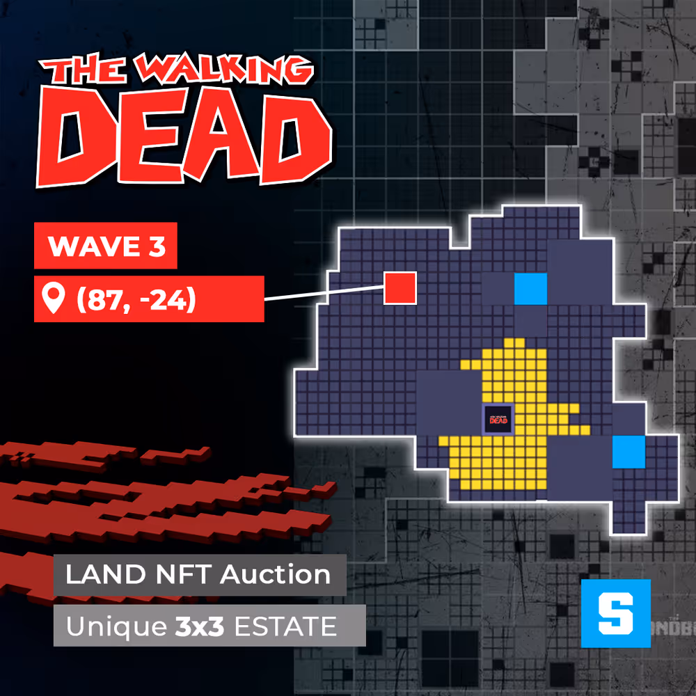 Wave 3 / The Walking Dead Sale - 3x3 Estate S [87,-24]