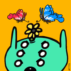 alien fren #7775 #alienbutterfly