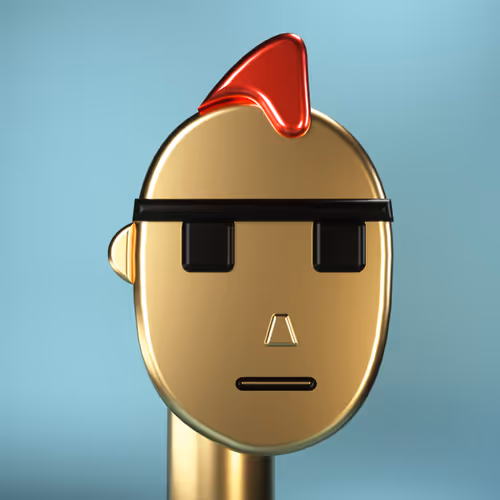 3D Chrome Punk #0837