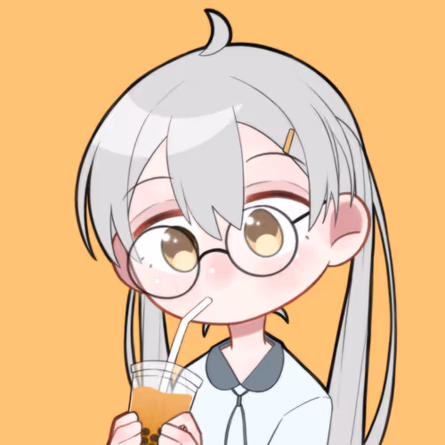 Cute Glasses Girl Chibi