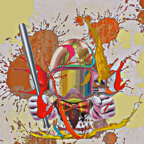 Egg man-Color painter