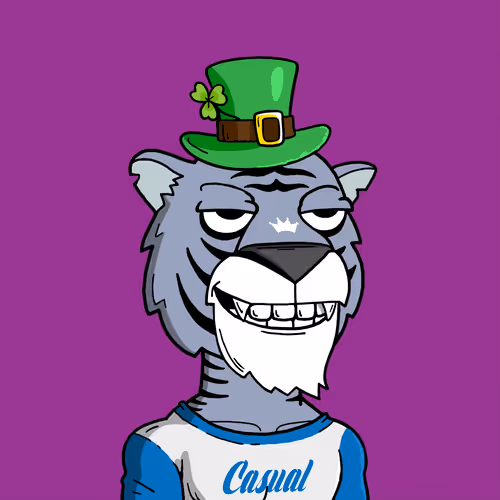Grouchy Tiger Social Club #705