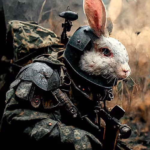 A Rabbit Soldier_battle