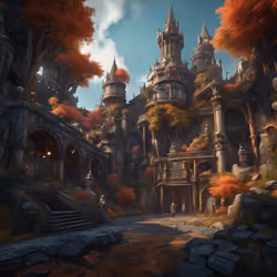 Autumn castle 12