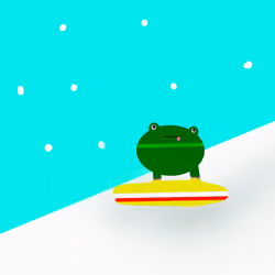 The Dudu Frog On a Pow Day