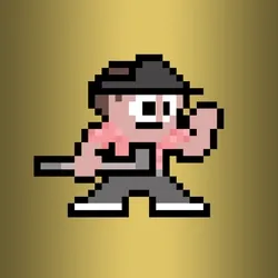 8bit Tee Time Golfer 337